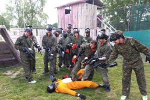 Прага: игры в пейнтбол