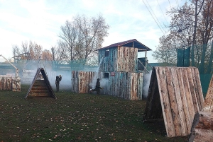 Прага: игры в пейнтбол