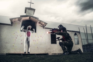 Прага: игры в пейнтбол