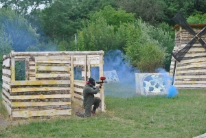 Прага: игры в пейнтбол