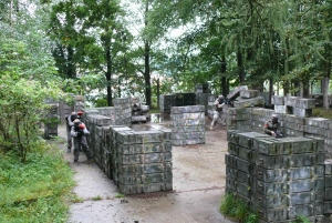 Прага: игры в пейнтбол