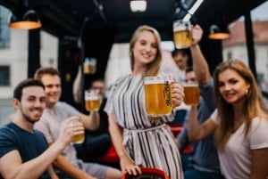 Prague: Party Beer Bus