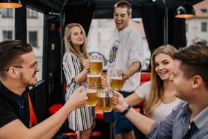 Prague: Party Beer Bus