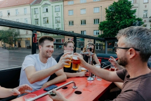 Prague: Party Beer Bus