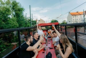 Prague: Party Beer Bus