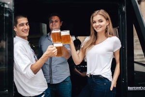 プラハ：パーティービールバス