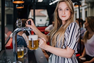 プラハ：パーティービールバス