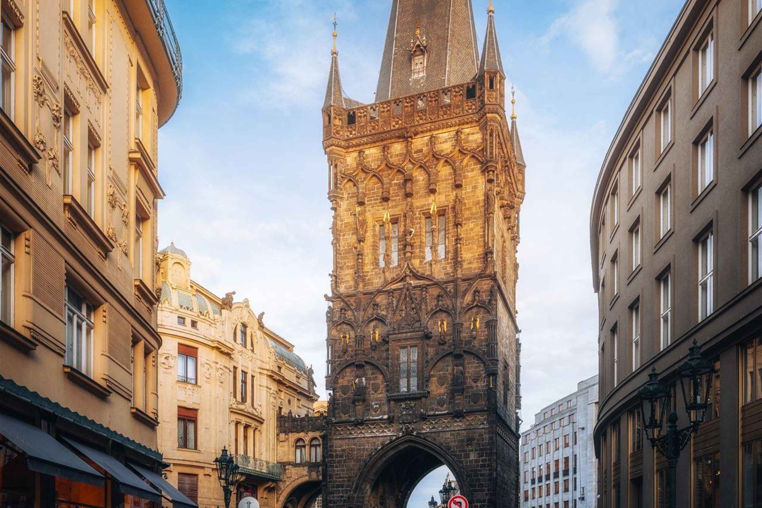 Prag: Indgangsbillet til Pulverporttårnet