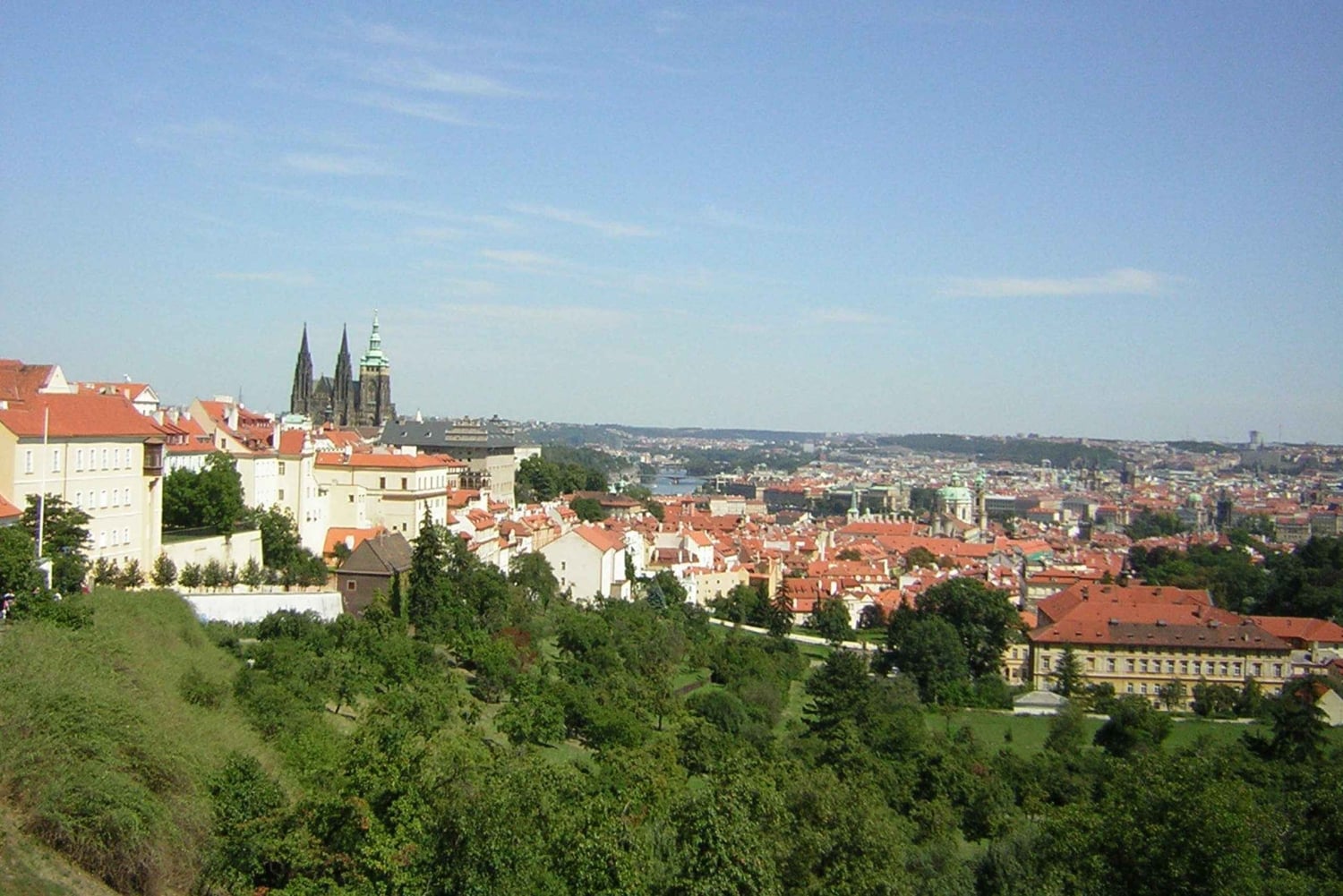 プラハ：ミニバンによるプライベートシティツアー