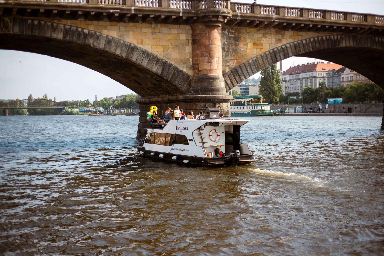 Praha: Yksityinen minijahtiristeily Vltava-joella