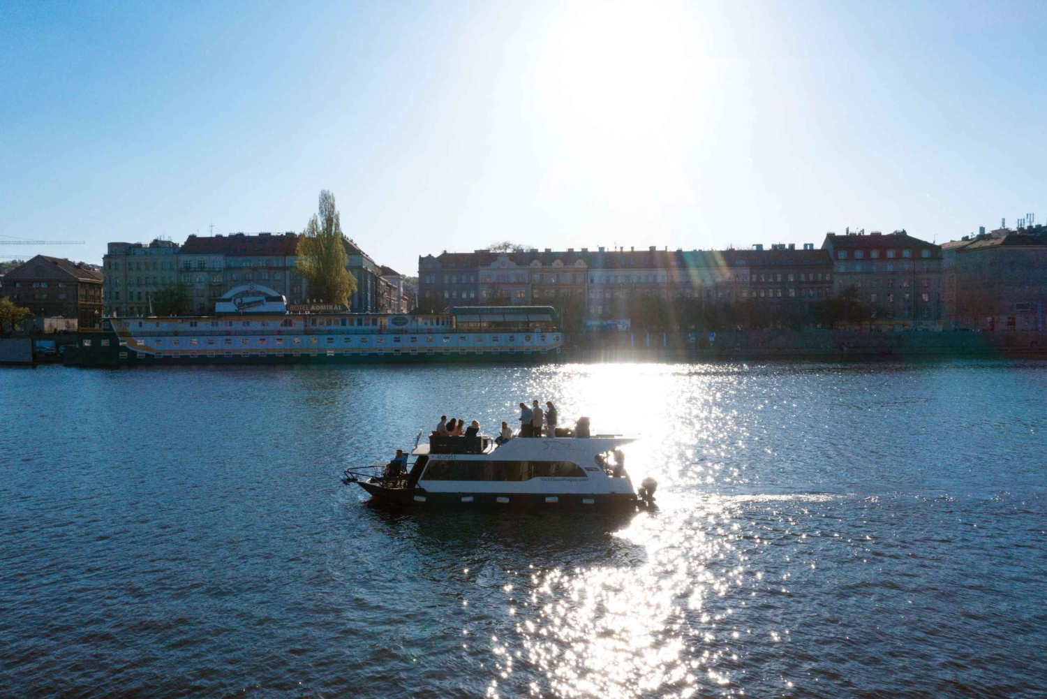 Praha: Yksityinen minijahtiristeily Vltava-joella