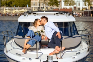 Praha: Yksityinen minijahtiristeily Vltava-joella