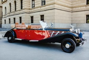 Prague: 90min Private Tour in Vintage Car, up to 6people!