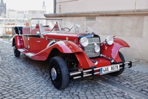 Praga: Prywatna wycieczka zabytkowym samochodem