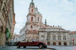 Prague: Old Town Private Vintage Car Tour