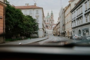Prague: Old Town Private Vintage Car Tour