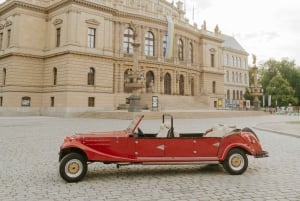 Prague: Old Town Private Vintage Car Tour