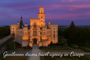 Прага: монастырь Сазава, замок Глубока и тур по Крумлову