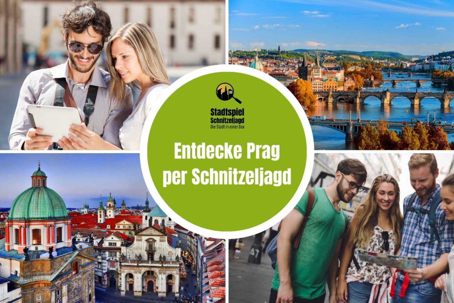 Prag: Scavenger Hunt Self-Guided Tour