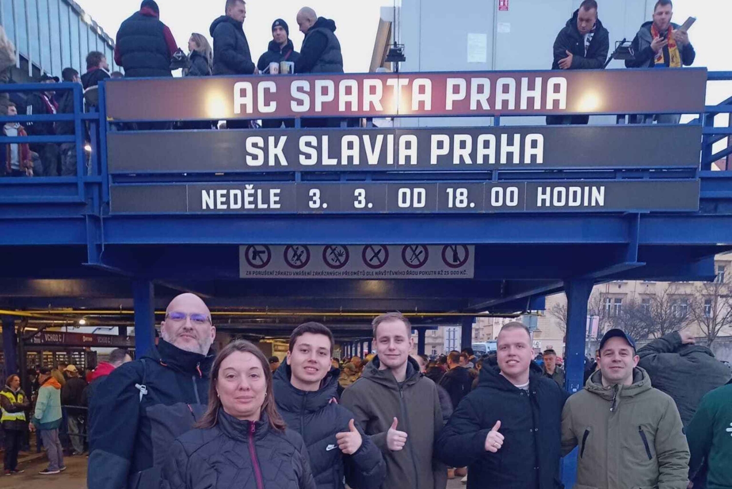 I Prag: Se en fotbollsmatch i Slavia eller Sparta med en lokalinvånare