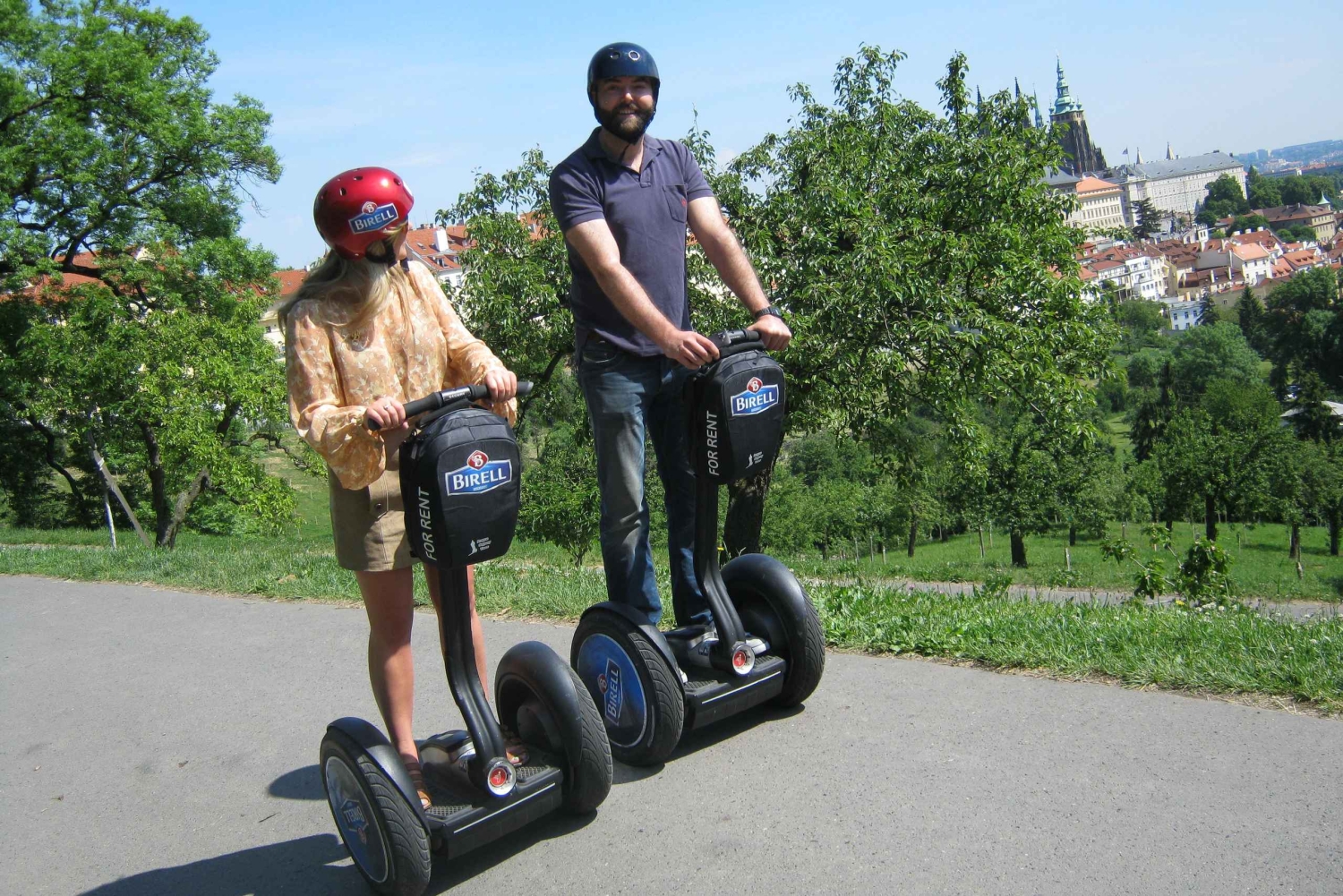 Prague : visite en Segway en visite touristique en direct
