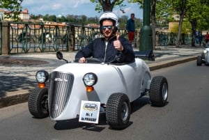 Prague: Sightseeing Tour in a Mini Hot Rod