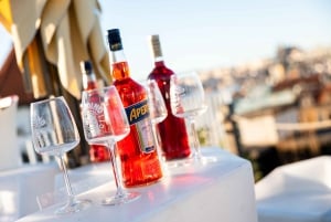 Prague: Sky Bar Aperitivo Menu with Drink & Panoramic Views