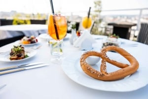 Prague: Sky Bar Aperitivo Menu with Drink & Panoramic Views