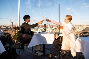 Praha: Sky Bar Aperitivo Meny med drikke og panoramautsikt