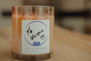 Prague : atelier de fabrication de bougies à la cire de soja