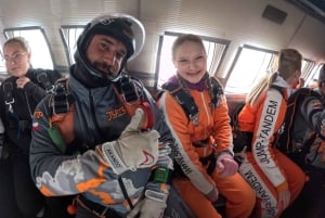 Prague: Tandem Skydiving 14,000ft over Prague with Transfers