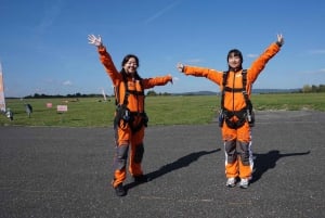 Prague: Tandem Skydiving 14,000ft over Prague with Transfers