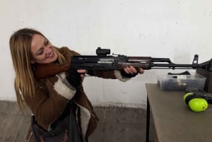 Prague: Target Gun Shooting Experience with Hotel Pickup