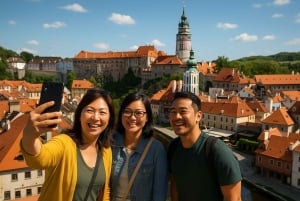 Tour von Prag nach Český Krumlov (Hluboká & Holašovice optional)