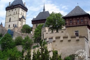 Coutryside bike tour to Karlstejn Castle.