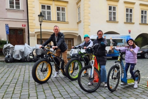 Praha: Tur med elsparkesykkel eller Cruiser eBike