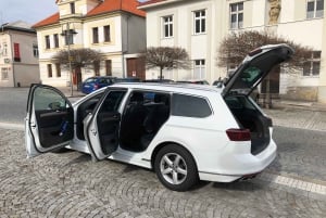 Praha: Transfer fra tog-/busstasjon til hotellet