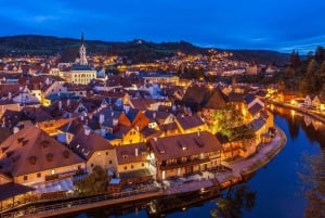 Prague: Transfer to Vienna via fabulous Cesky Krumlov