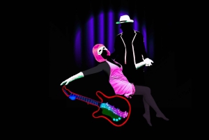 Prag: Interaktivt show i det underjordiske Black Light Theatre