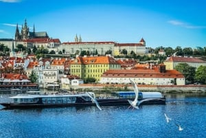 Praha: Sightseeingcruise på Vltava-elven