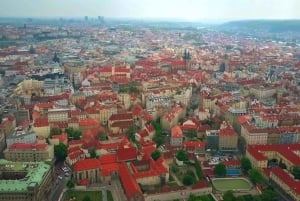 Prague: Vyserad Medieval Castle and Pragues TV Tower