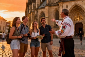 Excursion privée à Kutná Hora : l'église aux ossements et Sainte-Barbe
