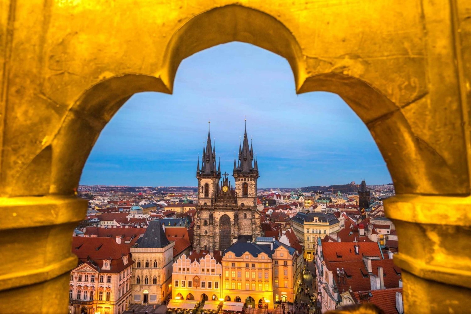 Private Tour of Prague Old Town with Zizkov TV Tower