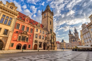 Tour privato del centro storico di Praga con la torre della televisione di Zizkov