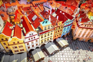 Tour privato del centro storico di Praga con la torre della televisione di Zizkov