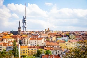 Tour privato del centro storico di Praga con la torre della televisione di Zizkov