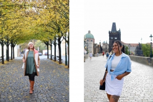 Professionelles Fotoshooting auf der Karlsbrücke und der Kampa-Insel