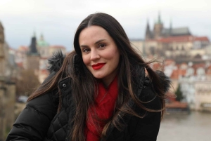 Professionelt fotoshoot på Karlsbroen og Kampa-øen