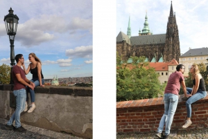 Professional photoshoot at Prague Castle