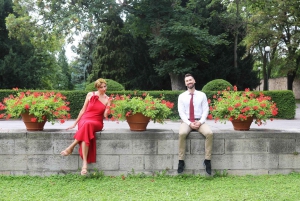 Professional photoshoot at Royal Garden